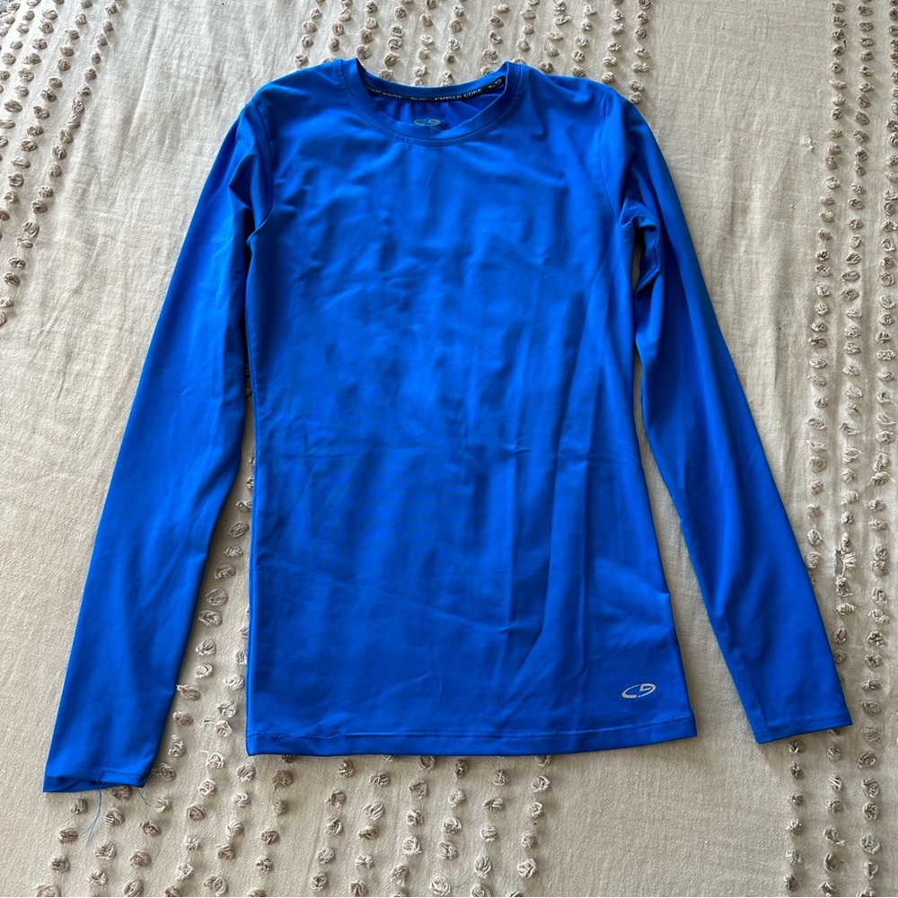 Champion Blue Spandex Shirt